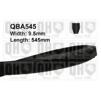 V-belt. Ремень клиновый WIX FILTERS QBA545