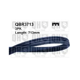 V-belt, ribbed. Ремень поликлиновый WIX FILTERS QBR3713
