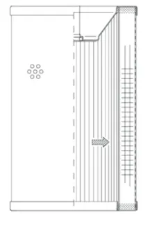 Hydraulic filter, cartridge. Фильтр гидравлический, вставка WIX FILTERS R09D10G