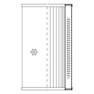 hydraulic filter, cartridge. фильтр гидравлический, вставка WIX FILTERS S30E25T