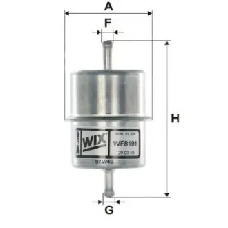 Фільтр паливний WIX FILTERS WF8191