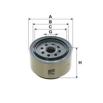 Фільтр паливний WIX FILTERS WF8201