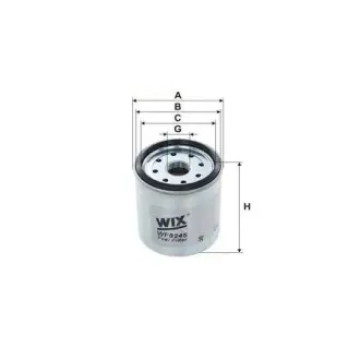 Фільтр паливний WIX FILTERS WF8245