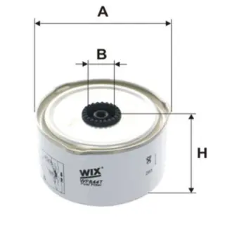 Фільтр паливний WIX FILTERS WF8447