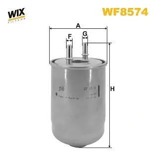 Фільтр паливний WIX FILTERS WF8574