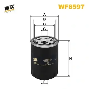 Фільтр паливний WIX FILTERS WF8597