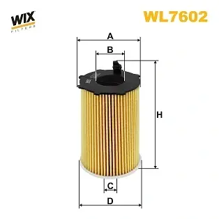 Фільтр масляний WIX FILTERS WL7602