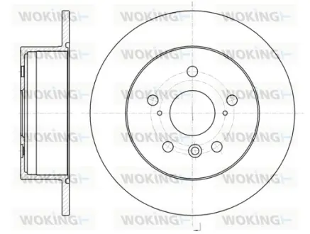 Гальмівний диск Woking WOKING D61327.00