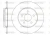 Гальмівний диск задн. XType/Mondeo/Mondeo 00-11 WOKING D666100 (фото 1)