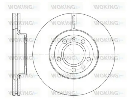 Гальмівний диск Woking WOKING D6869.10