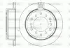 Гальмівний диск зад. Cruiser 300/80/90/Prado/Lexus GX 01-10 3.0-4.7 WOKING D695610 (фото 1)
