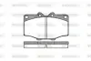 Гальмівні колодки зад. Toyota Land Cruiser 84- WOKING P032300 (фото 1)