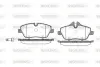 Колодки гальмівні диск. перед. (вир-во Remsa) Mini Cooper, One, Clubman 08> (P10313.00) WOKING P1031300 (фото 1)