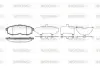 Колодки гальмівні диск. задн. (вир-во Remsa) Mazda MPV II 2.0d 2.3i (02-06) (P10603.00) WOKING P1060300 (фото 1)