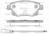 Колодки гальмівні диск. задн. (вир-во Remsa) Ford Tourneo connect 1.8 02-13,Ford Transit 2.2 06-14 (P13523.01) WOKING P1352301 (фото 1)