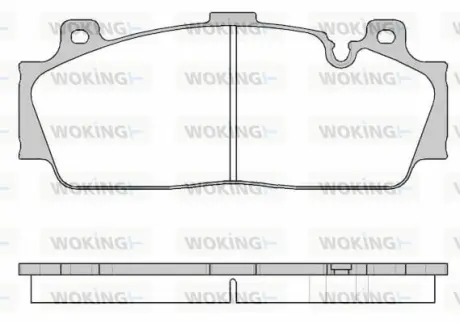 Колодки гальмівні WOKING P14433.10