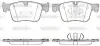 Колодки гальмівні (передні) Citroen Berlingo/Opel Combo 18-/Peugeot 3008/508 16- WOKING P14603.10 (фото 1)