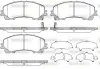 Колодки гальмівні диск. перед. (вир-во Remsa) Nissan X-Trail (14-), Infiniti Q50 (13-) (P15073.12) WOKING P1507312 (фото 1)