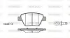 Колодки гальмівні диск. задн. (вир-во Remsa) VW Caddy III, Golf VI, Jetta III IV, Touran I (P15203.00) WOKING P1520300 (фото 1)