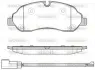 Колодки гальмівні диск. перед. (вир-во Remsa) Ford Tranzit 13>18, 16> (P17023.02) WOKING P1702302 (фото 1)