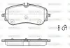 Колодки гальмівні (задні) VW Crafter 16-/Amarok 10-/MAN TGE 16- WOKING P19483.00 (фото 1)