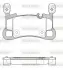 Колодки гальмівні (задні) Porsche Cayenne 17- (Brembo) Q+ WOKING P19643.00 (фото 1)