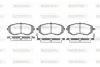 Колодки гальмівні диск. перед. (вир-во Remsa) Subaru Forester 02> 08> / Impreza 00> 08> / Legasy, Outback 03> 08> (P8513.02) WOKING P851302 (фото 1)