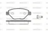 Колодки гальмівні диск. перед. (вир-во Remsa) Renault Megane ii 1.4 02-11,Renault Megane ii 1.4 03- (P8773.00) WOKING P877300 (фото 1)