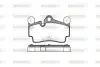 Колодки гальмівні диск. задн. (вир-во Remsa) Audi Q7 3.0 06-15,Audi Q7 3.6 06-15,Audi Q7 4.2 06-15 (P8963.00) WOKING P896300 (фото 1)