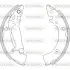 Колодки гальмівні бараб. задн. (вир-во Remsa) Hyundai Getz 1,1-1,6i 1,5d (Z4203.00) WOKING Z420300 (фото 1)