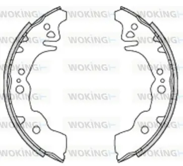 Колодки гальмівні WOKING Z423000