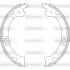 Колодки тормозные WOKING Z4744.00 (фото 1)