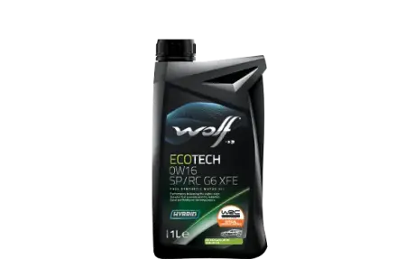 Wolf ECOTECH SP/RC G6 XFE 0W-16 WOLF 1047248