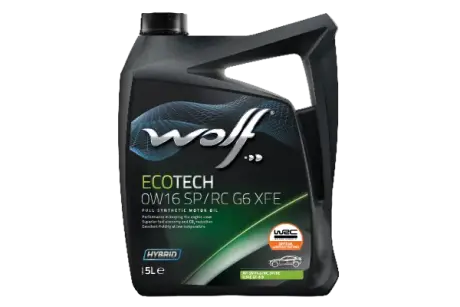 Wolf ECOTECH SP/RC G6 XFE 0W-16 WOLF 1047250
