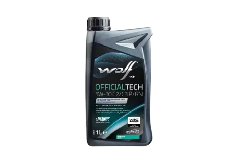 Моторна олива OFFICIALTECH 5W-30 C2/C3 P/RN WOLF 1052548