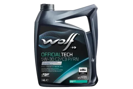 Моторна олива OFFICIALTECH 5W-30 C2/C3 P/RN WOLF 1052549