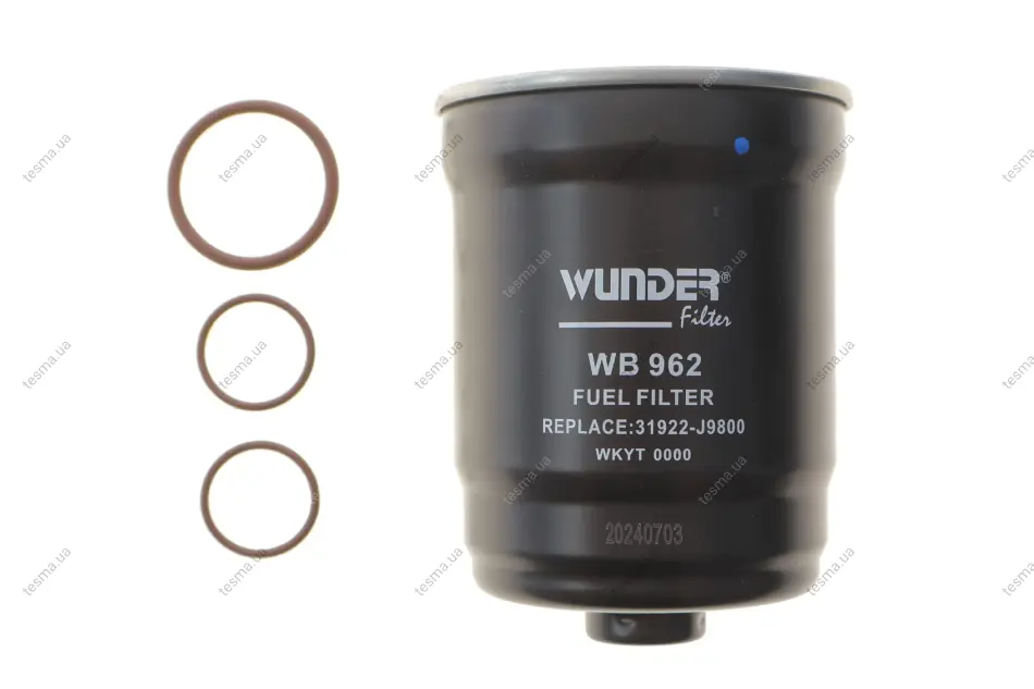 Фильтр топливный WUNDER FILTER WB962 (фото 1)