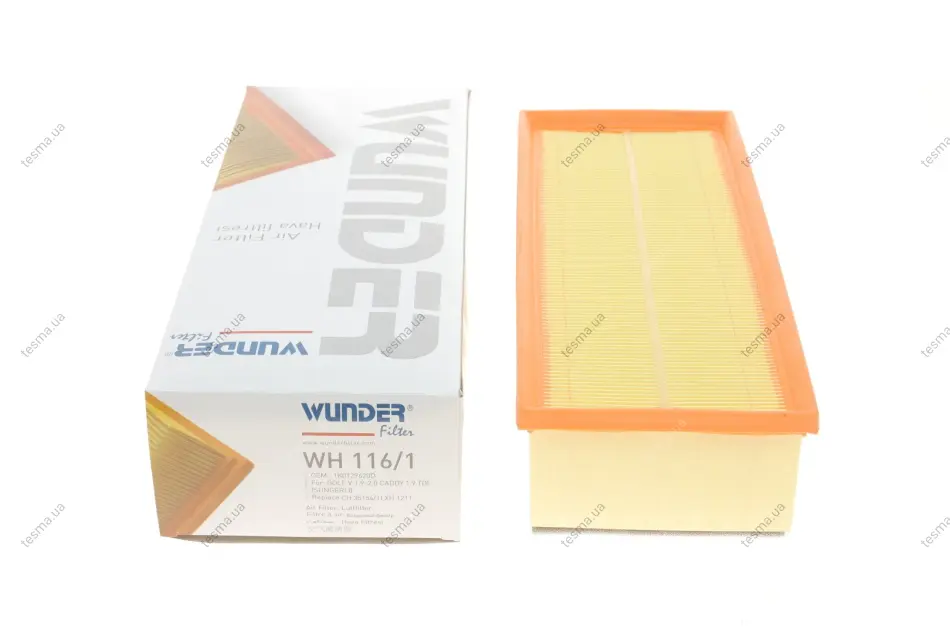 Фільтр повітряний WUNDER FILTER WH 116/1 (фото 1)