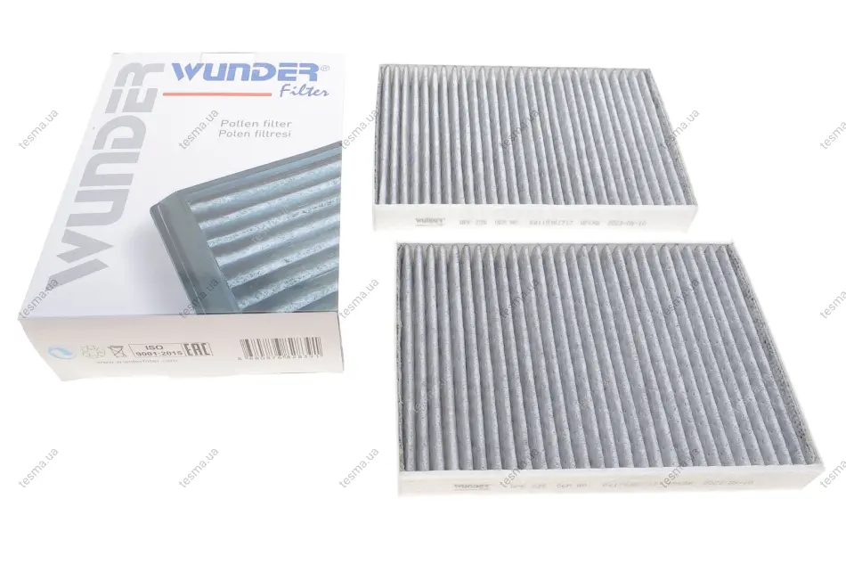 Фільтр салону, вугільний WUNDER FILTER WPK 225 (фото 1)