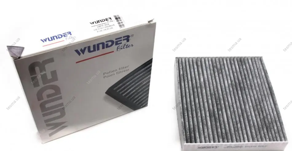 Фільтр салону, вугільний WUNDER FILTER WPK 308 (фото 1)