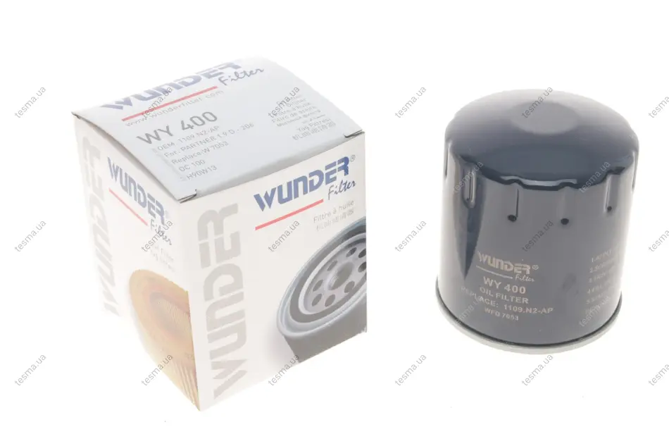 Фільтр масляний WUNDER FILTER WY 400 (фото 1)