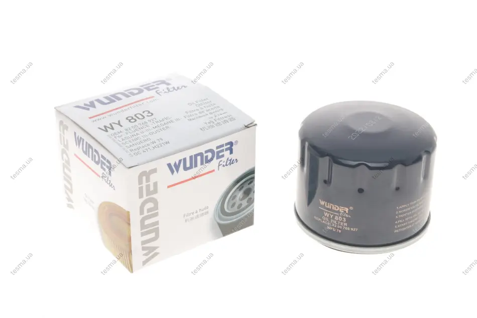 Фильтр масляный WUNDER FILTER WY 803 (фото 1)