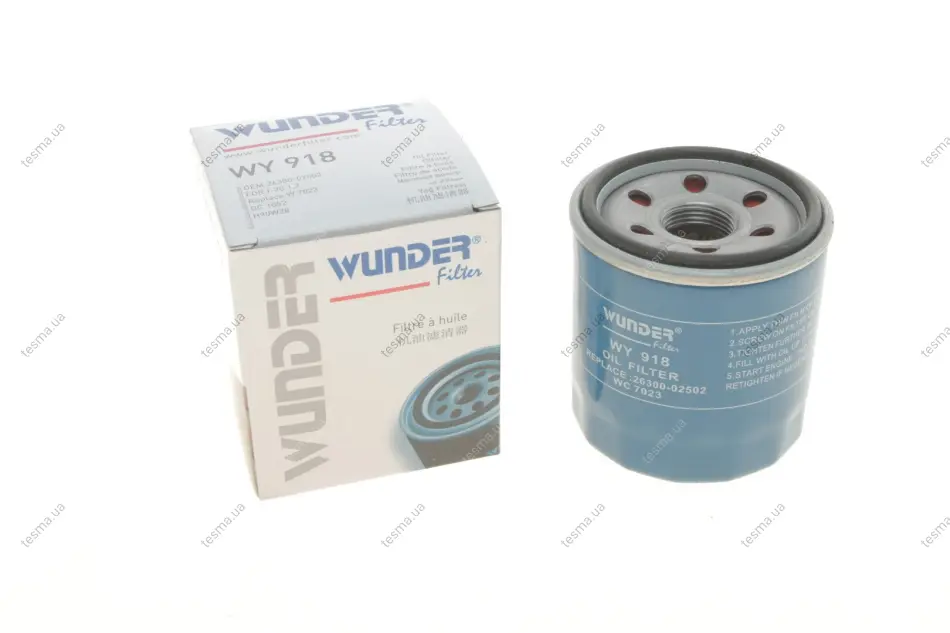 Фильтр масляный WUNDER FILTER WY 918 (фото 1)