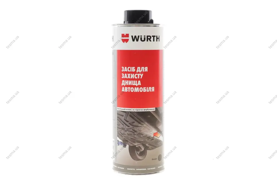 Засіб для захисту днища автомобіля (1000ml) WURTH 0892072 (фото 1)