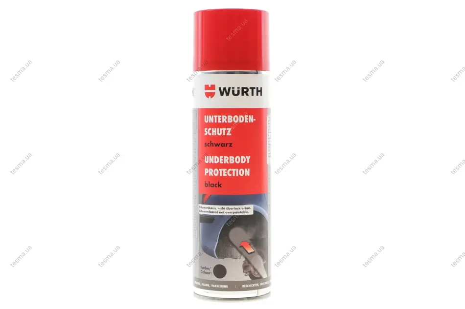 Засіб для захисту днища автомобіля (500ml) WURTH 0892073 (фото 1)
