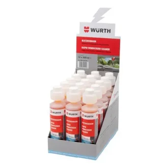 Омивач вітрового скла, літній, концентрат 1:100, 250 ml WURTH 0892333250