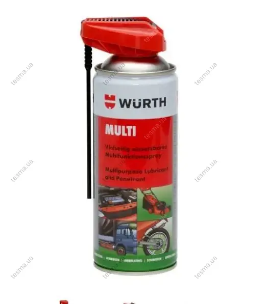 спрей мастильно-очищаючий MULTI-COBRA універсальний (400ml) WURTH 0893055400 - фото 1