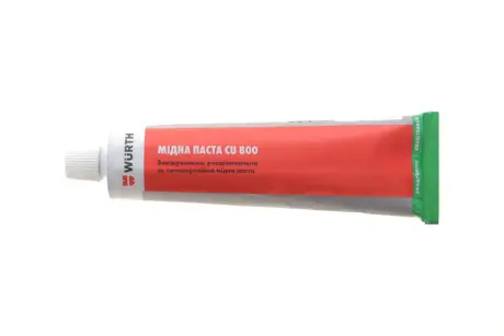 Паста монтажная, медная. CU 800, 100g WURTH 08938001