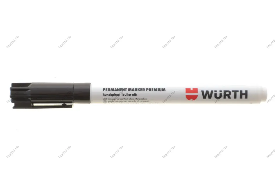 Маркер перманентний чорнильний Premium (чорний) (1mm) WURTH 0967915311 (фото 1)
