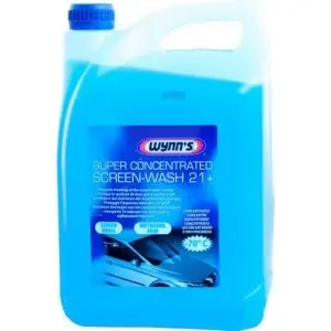 Жидкость омывателя Super Concentrated Screen-Wash 21+, -70 концентрат зимний, 5л WYNNS 77396